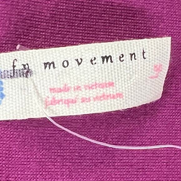 Free People Nantucket Fleece Pullover L Acai Half Zip Cozy Chic Jacket Outdoors - Picture 13 of 16